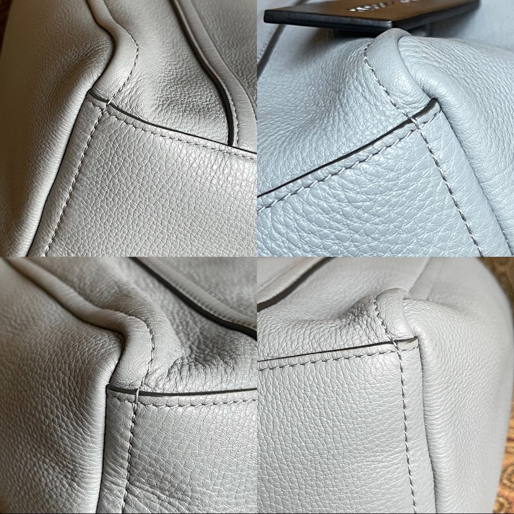 ***SOLD*** Marc Jacobs | Grey Pebble Leather The Tag Tote  27 - Picture 8 of 16